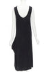 Women's Comme Des Garcons Draped Scoop Neck Dress