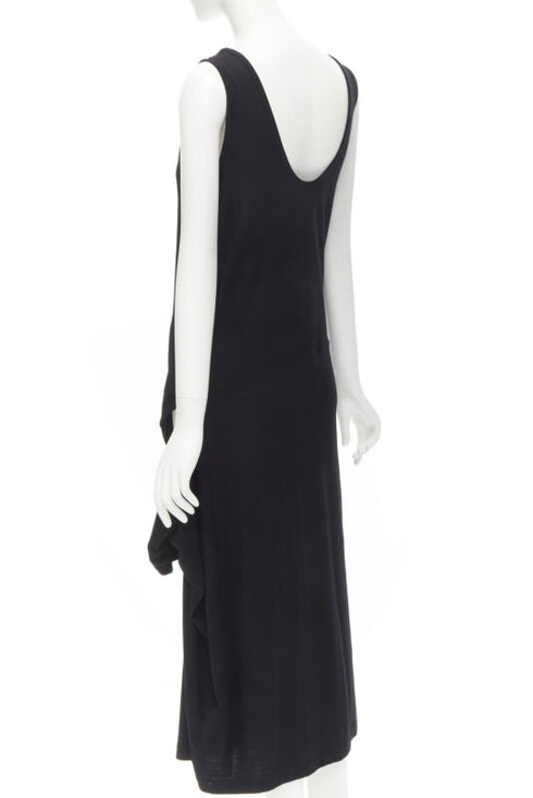 Women's Comme Des Garcons Draped Scoop Neck Dress