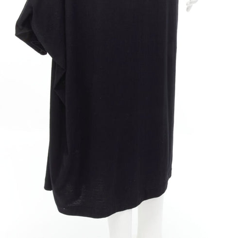 Women's Comme Des Garcons Draped Scoop Neck Dress