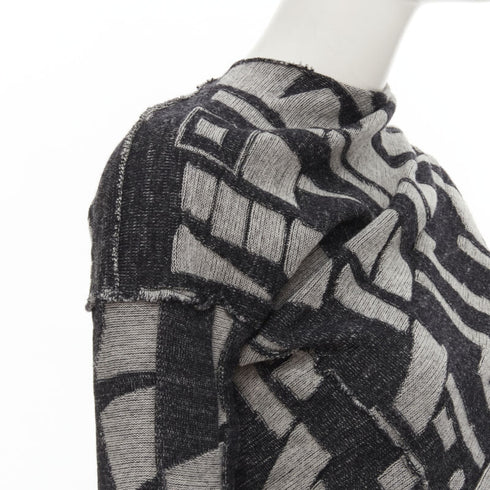 Women's Comme Des Garcons Wool Intarsia Cardigan