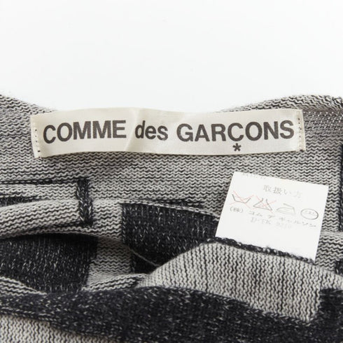 Women's Comme Des Garcons Wool Intarsia Cardigan