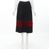 Women's Comme Des Garcons 1988 Wool Embroidery Skirt