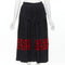Women's Comme Des Garcons 1988 Wool Embroidery Skirt