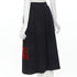Women's Comme Des Garcons 1988 Wool Embroidery Skirt