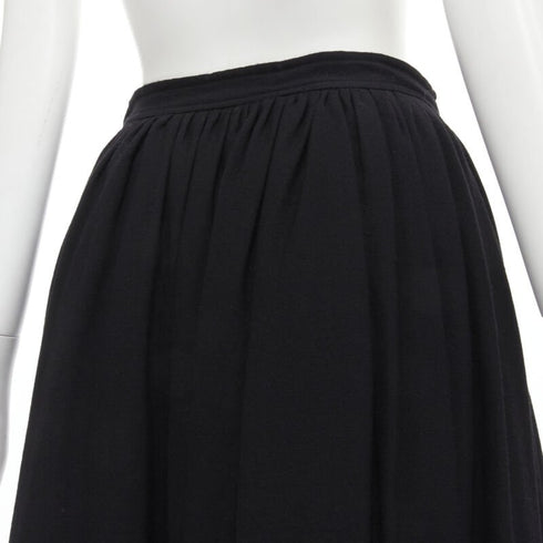 Women's Comme Des Garcons 1988 Wool Embroidery Skirt