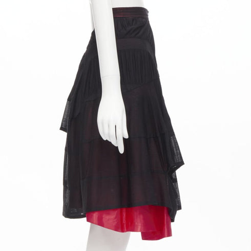 Women's Comme Des Garcons Ruffle Layered Skirt