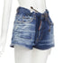 Women's Dsquared2 Paperbag Bloomer Denim Shorts