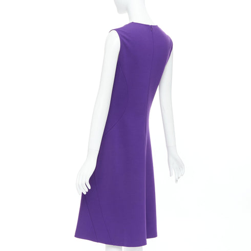 Women's Jil Sander Wool Blend Fit Flare Dress