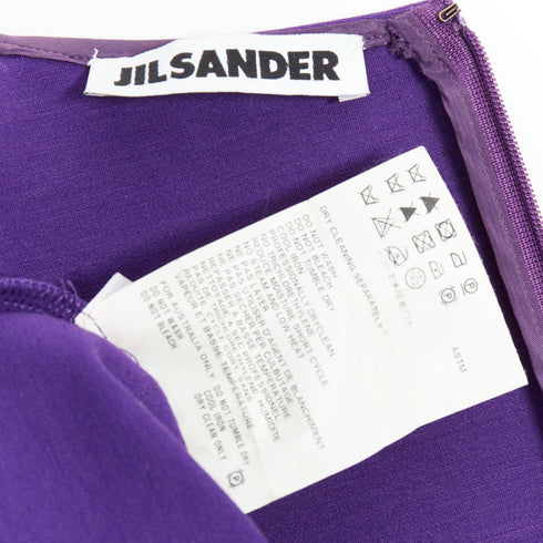 Women's Jil Sander Wool Blend Fit Flare Dress