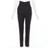 Women's Alexandre Vauthier Wool Pleat Cropped Pants