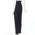 Women's Alexandre Vauthier Wool Pleat Cropped Pants