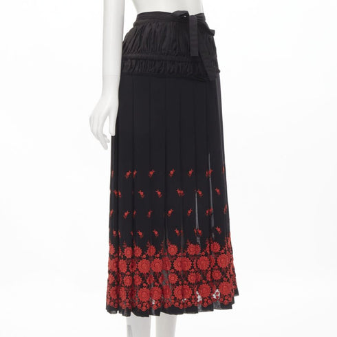 Women's Comme Des Garcons 2001 Embroidered Skirt