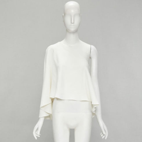 Women's Roland Mouret Viscose Crepe Draped Top