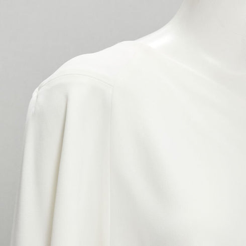 Women's Roland Mouret Viscose Crepe Draped Top