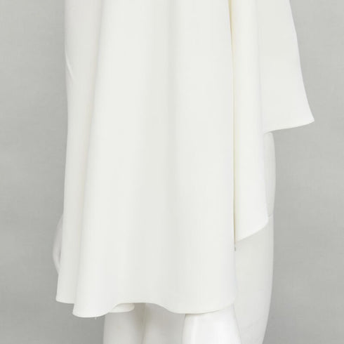 Women's Roland Mouret Viscose Crepe Draped Top
