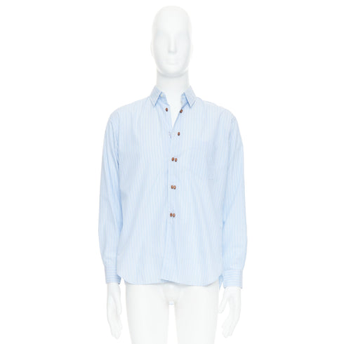 Men's Comme Des Garcons Buttoned Striped Shirt