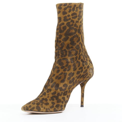Women's Aquazzura Suede Pointy Boots