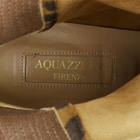Women's Aquazzura Suede Pointy Boots