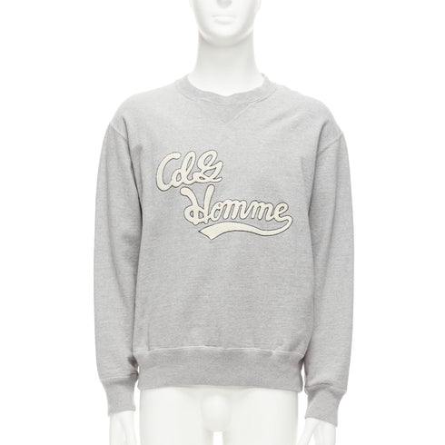 Men's Comme Des Garcons Cotton Logo Sweatshirt