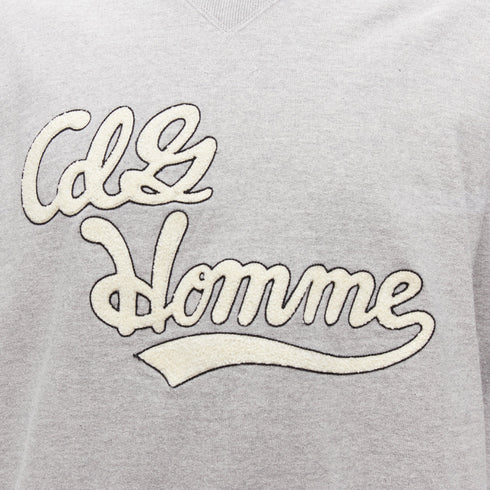 Men's Comme Des Garcons Cotton Logo Sweatshirt