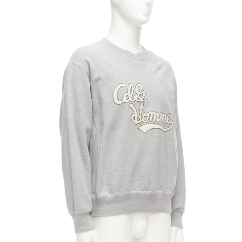 Men's Comme Des Garcons Cotton Logo Sweatshirt