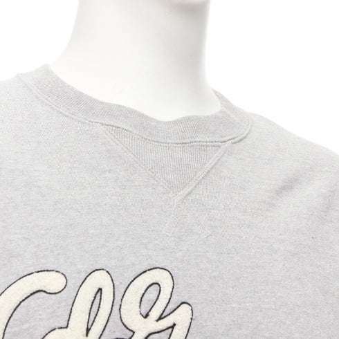 Men's Comme Des Garcons Cotton Logo Sweatshirt