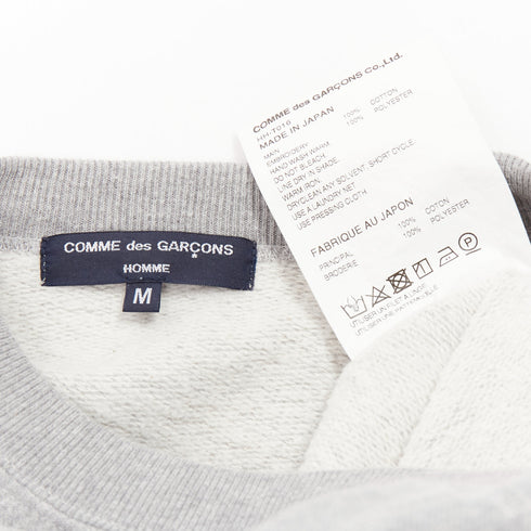 Men's Comme Des Garcons Cotton Logo Sweatshirt