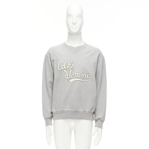 Men's Comme Des Garcons Cotton Logo Sweatshirt