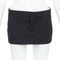 Women's Dsquared2 Virgin Wool Micro Mini Skirt