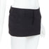 Women's Dsquared2 Virgin Wool Micro Mini Skirt