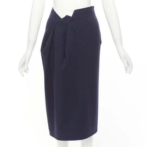 Women's Jil Sander Asymmetric Cut Out Skirt