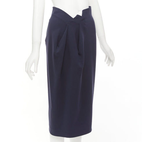 Women's Jil Sander Asymmetric Cut Out Skirt