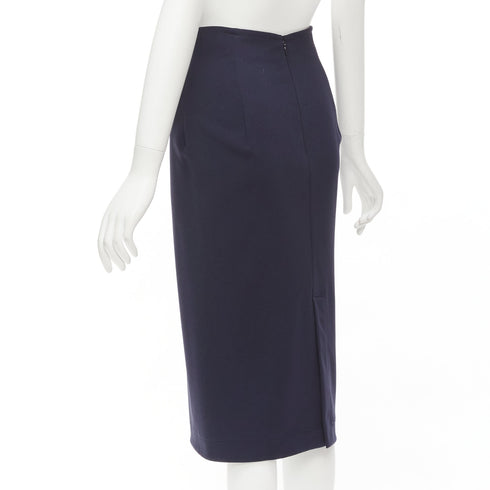 Women's Jil Sander Asymmetric Cut Out Skirt