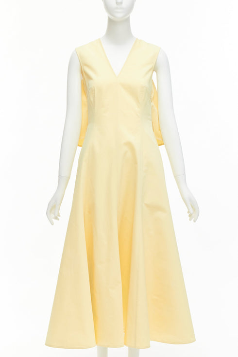 Women's Jil Sander Cotton Silk Midi Dress