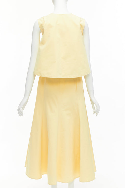 Women's Jil Sander Cotton Silk Midi Dress