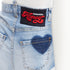 Women's Dsquared2 Honey Heart Denim Hot Pants