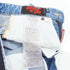 Women's Dsquared2 Honey Heart Denim Hot Pants