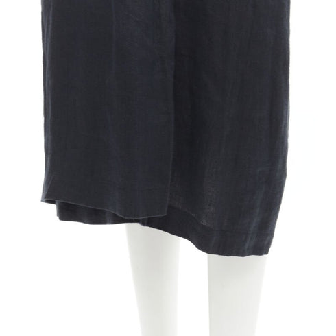 Women's Comme Des Garcons Linen Dungaree Skirt