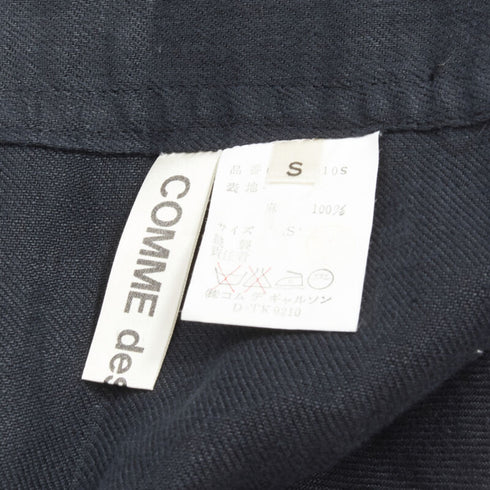 Women's Comme Des Garcons Linen Dungaree Skirt