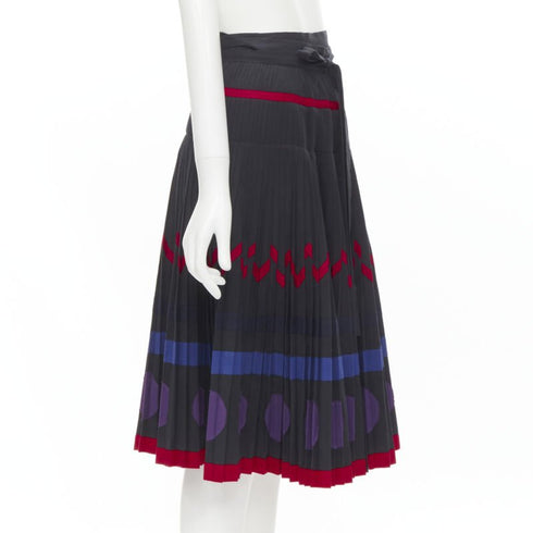Women's Comme Des Garcons Geometric Flared Skirt