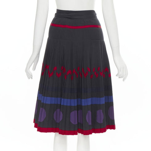 Women's Comme Des Garcons Geometric Flared Skirt