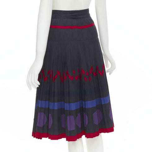 Women's Comme Des Garcons Geometric Flared Skirt