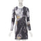 Women's Helmut Lang Abstract Paint Mini Dress