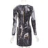 Women's Helmut Lang Abstract Paint Mini Dress
