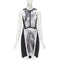 Women's Helmut Lang Abstract Print Paneled Dress