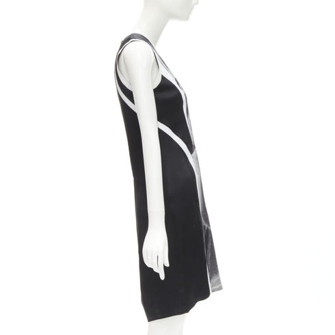 Women's Helmut Lang Abstract Print Paneled Dress