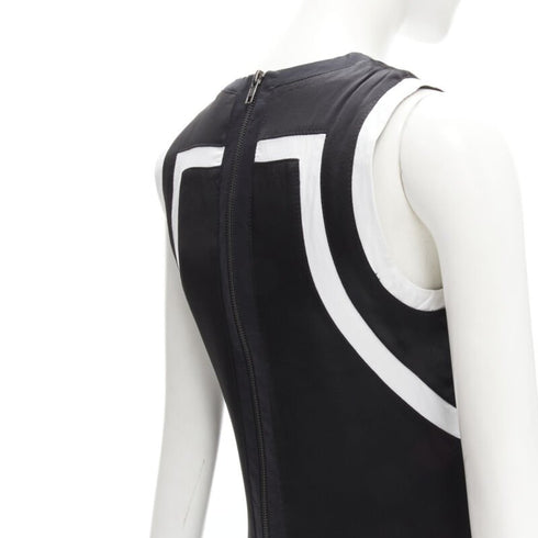 Women's Helmut Lang Abstract Print Paneled Dress
