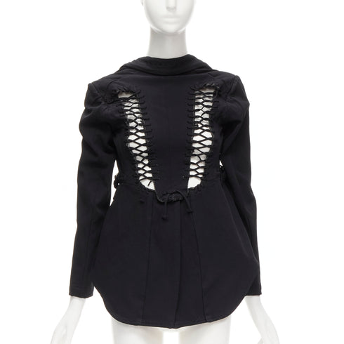Women's Comme Des Garcons 2004 Lace Eyelet Jacket