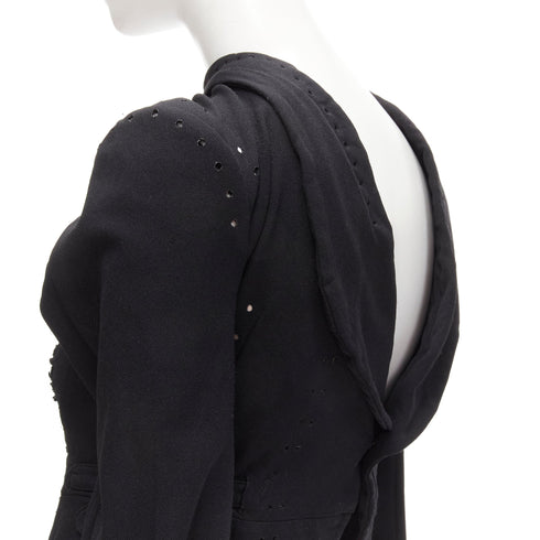 Women's Comme Des Garcons 2004 Lace Eyelet Jacket