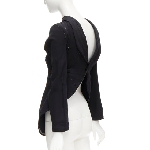 Women's Comme Des Garcons 2004 Lace Eyelet Jacket